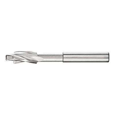Image of PFERD HSS Flat Countersink with Guide pins, Diameter 10.0 mm, Shaft 8 DIN 373, Medium, 25203109 for Through Holes.