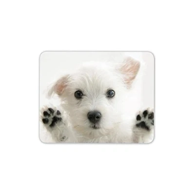 Image of Destination Vinyl Ltd Westie Puppy Mouse Mat Pad West Highland Terrier Dog Computer #8954