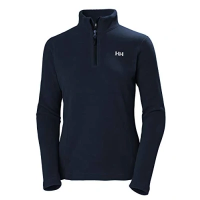 Image of Helly Hansen W Daybreaker 1/2 Zip Fleece Midlayer Womens Navy XS