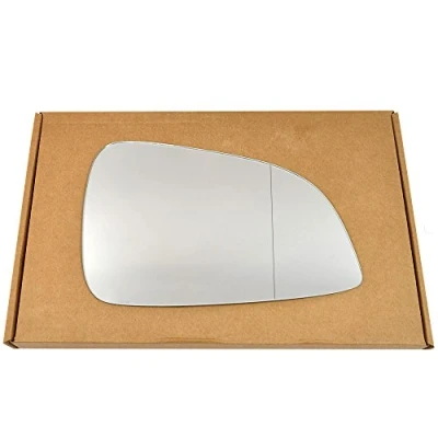 Image of Less4spares Wing Mirror Glass Right Compatible with Vauxhall Astra H 2009 2010 STICK ON Driver Off Side Blind Spot
