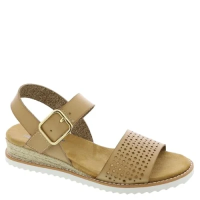 Image of Skechers Women&#039;s Desert KISS Shoes, Natural, 7 UK