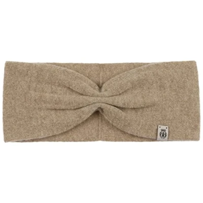 Image of Roeckl Cashmere Headband Ear Warmers Earmuffs (One Size Beige)