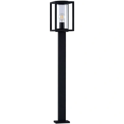 Image of Lucande path light Ferda, 100 cm, graphite grey, IP44, E27