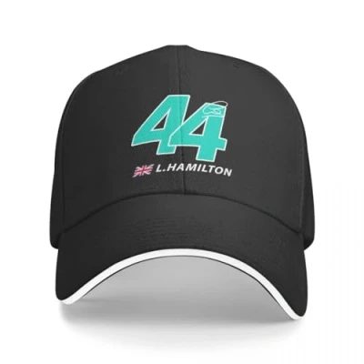Image of BEABAG Baseball Cap F1 Lewis Hamilton 44 Trucker Hats Man caps Hat for Girls Men&#039;s