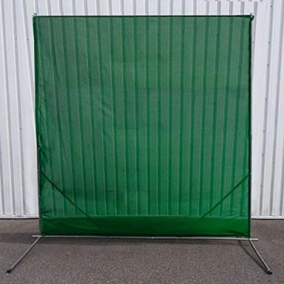 Image of Nws Archery Back Stop Netting 5 Closed Mesh Galvanised Steel Frame (20ft)
