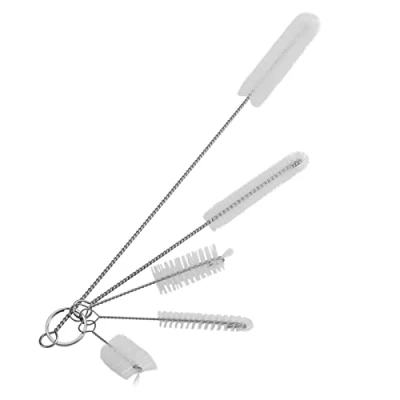Image of Minnya 5 Pcs Aquarium Pipe Brush Stainless Steel Washing for Cleaning Filter Water Pump Hose Flexible Fish Tank Cleaner