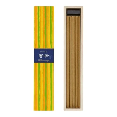 Image of KAYURAGI Mikan Orange 40 Sticks by Nippon KODO, Japanese Quality Incense