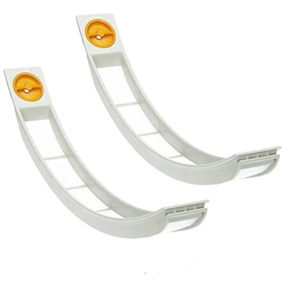 Image of SPARES2GO Lint Fluff Filters compatible with Miele Tumble Dryer (Pack of 2)