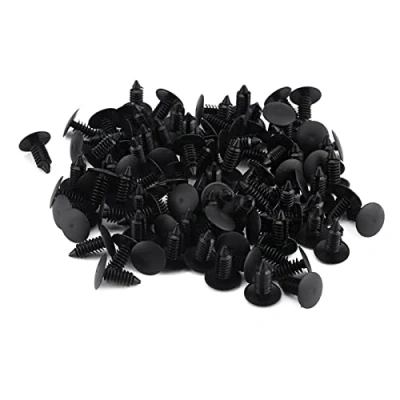Image of Car Body Trim Clips 100pcs Set, Qiilu A16 Universal Door Bumper Rivets Clip Screws Push Fastener Retainer