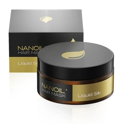Image of Nanoil Liquid Silk Hair Mask 300ml Regeneration, Smoothness, Health &amp; Shine, Reconstruction Resilience