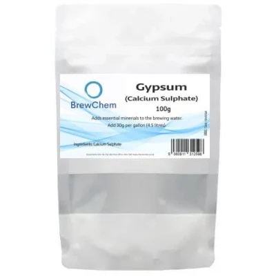 Image of BrewChem Calcium Sulphate (Gypsum) 100g