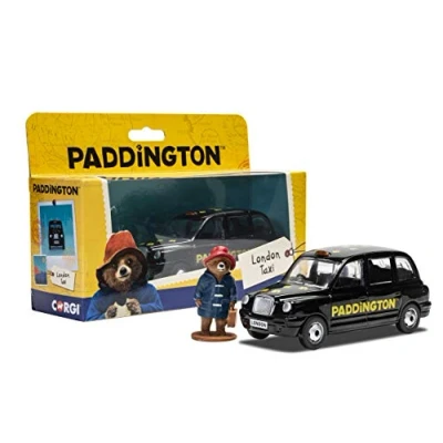 Image of Corgi CC85925 Paddington Bear London Taxi and Figure