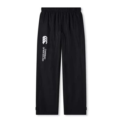 Image of Canterbury Kid&#039;s Open Hem Stadium Pant Tracksuit/Jogging Bottoms Durability and Comfort, Black, Age 6 (XS)