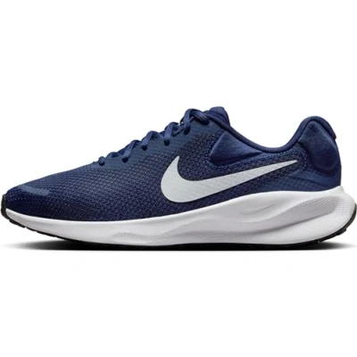 Image of Nike Revolution 7 Sneaker Midnight Navy/Pure Platinum Bl 8.5