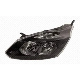 Image of 1778045, 1779196, 1783380, 1801822, 1818129 Headlights PRASCO FD9144904 Left H15, H7 black with motor for headlamp levelling