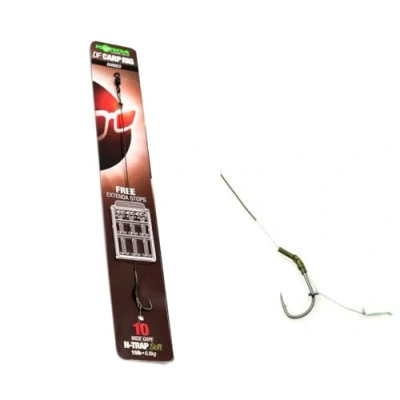 Image of Korda DF CARP RIG BARBED SIZE 10