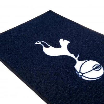 Image of Tottenham Hotspur F.C. rug bedroom approx 80cm x 50cm 100%Polyamide machine washable on a header card official licensed product