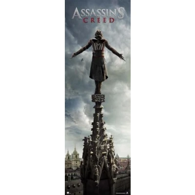 Image of Grupo Erik Official Assassins Creed Poster 20.8 x 62.2 Inches / 53 158 cm Shipped Rolled Up Cool Posters Art and Prints Door