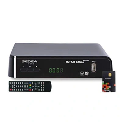 Image of Sedea Mini Satellite HD TV Receiver + TNTSAT V6 Astra 19.2E Access Card