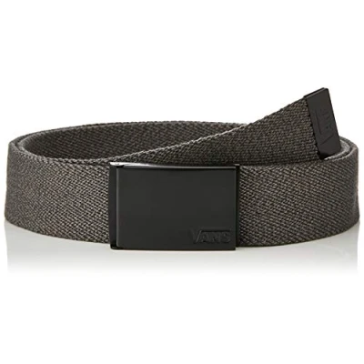 Image of Vans Men&#039;s DEPPSTER II Web Belt, Grey (Charcoal Heather Chh), One (Size: OS)