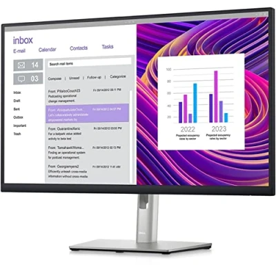 Image of Dell P2723DE 27&quot; QHD WLED LCD Monitor 16:9 Black, Silver