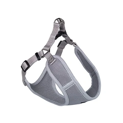 Image of Nobby Mesh Harness with Reflective Stripe, Large, Grey