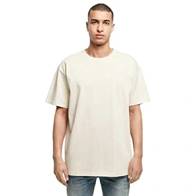 Image of Build Your Brand Men&#039;s Heavy Oversize tee T Shirt, Sand, L
