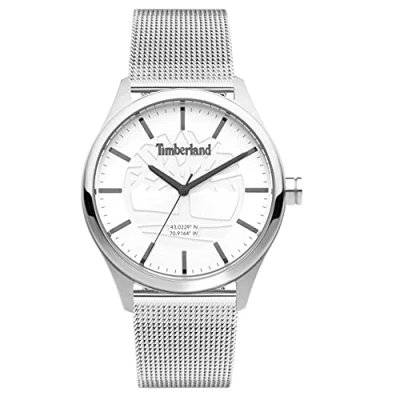 Image of Timberland Men&#039;s Analogue Quartz Watch with Stainless Steel Strap TDWGG2100801