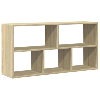 Image of vidaXL Wall Shelf Sonoma Oak 100x25x50 cm Engineered Wood