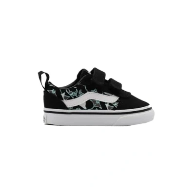 Image of Vans Boy&#039;s Unisex Kids Ward Sneaker, Sea Creature Glow Black, 1.5 UK Child