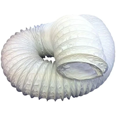 Image of TC PVC Flexible Hose Ducting 100mm 4 inch Universal Duct for Extractor Fan, Tumble Dryer, Cooker Hood, Air Conditioner 3 Metre Length