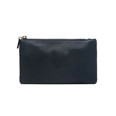 Image of Long &amp; Son Women&#039;s Small Clutch, Wristlet, Shoulder,Cross Body Bags 3141 1 (Navy)