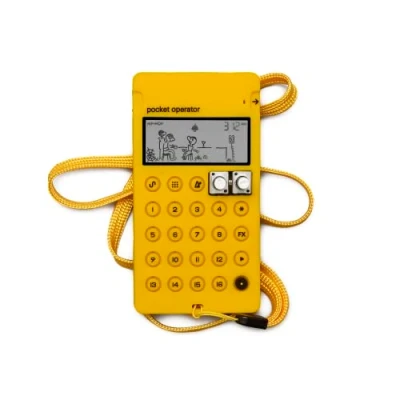 Image of Teenage Engineering CA X, Universal Pocket Operator Cover (Silicone Case, Professional Touch Feel, Non Slip Feet, Battery Protection), Yellow