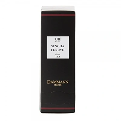 Image of DAMMANN Freres Sencha FUKUYU Green Tea 24 Wrapped envelopped Bags