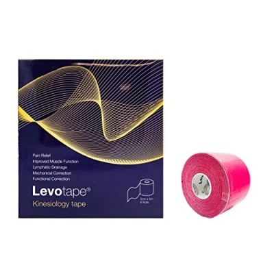 Image of Levotape Kinesiology Tape 5cm x 5m Pink 6 Rolls
