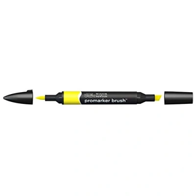 Image of Winsor &amp; Newton BrushMarker Yellow