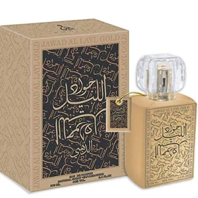 Image of Jawad Al Layl Gold By Khalis EDP Spray Perfume 100ml Floral Spicy Amber Notes