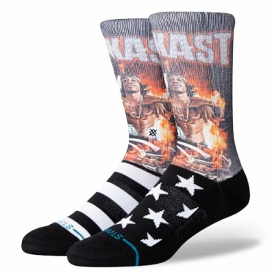 Image of Stance Stankonia CREW Unisex Socks, Size: 8.5 12.5, Black
