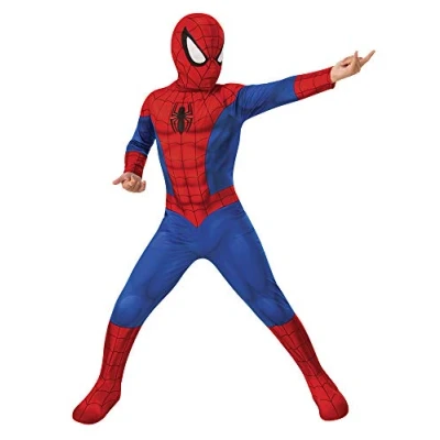Image of Rubies 702072 M Classic Inf Spiderman costume, Red / Blue, size , Small 4 6 (3 years)