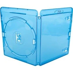 Image of Vision Media 50 X Amaray Single Blu Ray Case Replacement 14mm Spine