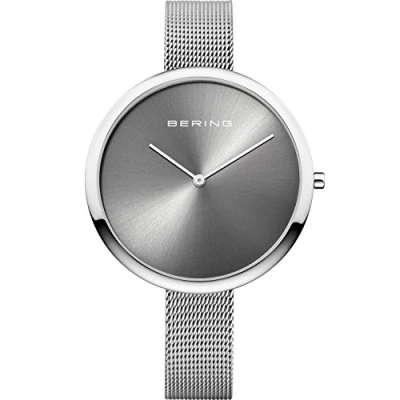 Image of BERING Women Analog Quartz Classic Collection Watch with stainless steel Strap and Sapphire Crystal 12240 009