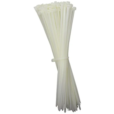 Image of Connect 30288 Hellermann Natural Cable Tie 380mm x 7.6mm T120R 100pc