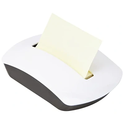 Image of Stick&#039;N Pop Up Sticky Note Dispenser with Pad,Black/White,76 x 76 mm