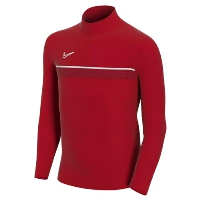 Image of NIKE Boy&#039;s Y Nk Dry Acd21 Dril Top Sweatshirt, University Red/White/Gym Red/White, 10 Years UK