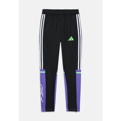Image of adidas Performance PANT Youth Unisex Tracksuit bottoms for kids, Size: 13 14y, Black/purple rush