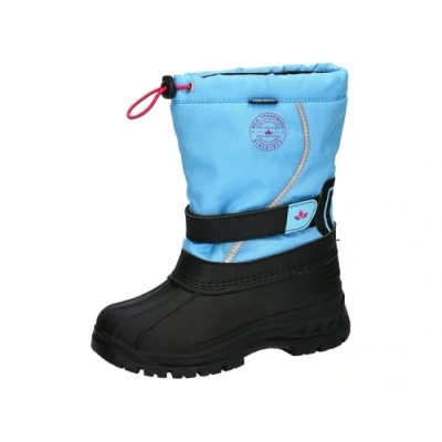 Image of Lico Fritzi V Snow Boot, Turquoise Pink, 10 UK Child