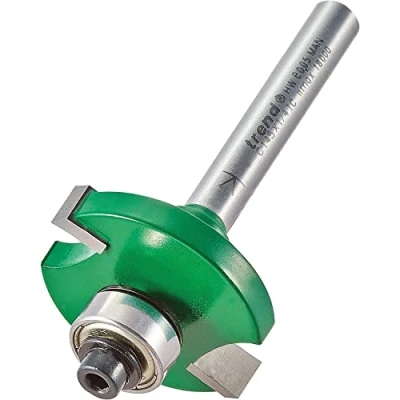 Image of Trend CraftPro Slotting Router Cutter, 1/4 Inch Shank, 6.3mm Cutting Depth, 31.8mm Diameter, Tungsten Carbide Tipped, C145X1/4TC