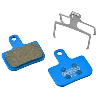 Image of Elvedes 1 Pair Organic Set of Brake Pads for Bicycle/Mountain Bike/E Bike/Road Avid DB1/DB3 and Sram Level TL Unisex Adult, Blue