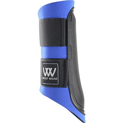 Image of Woof Wear Club Brushing Boot Blue/Black, Large