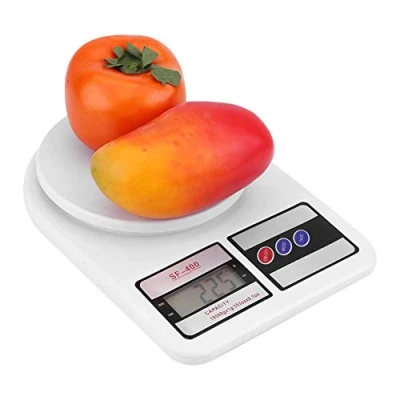 Image of 10KG / 10000g Kitchen Scales Electronic Digital LCD Slim Design Accurate Precise Weight Measurement Food Weighing Scale for Home, Office and Mail Room